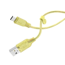 Кабель HOCO U73 Micro-USB 2.4A 1.2m желтый