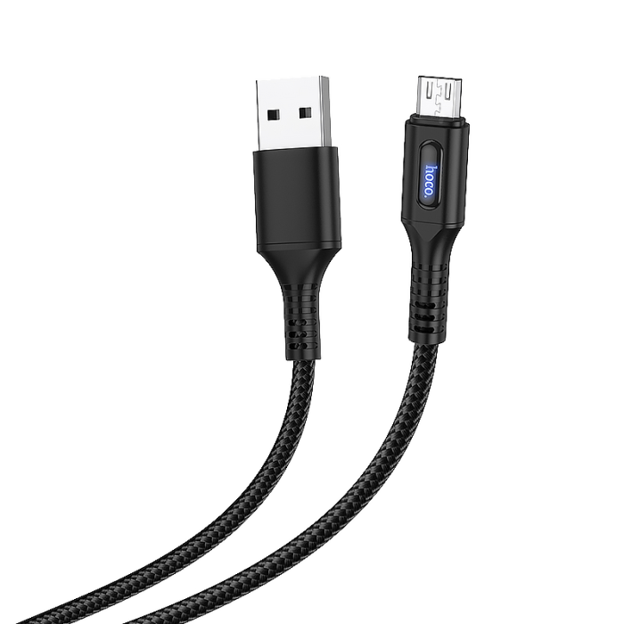 Кабель HOCO U79 Micro-USB 3A 1.2m черный