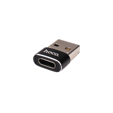 Переходник-адаптер Hoco UA6 c Type-C на USB черный