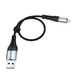 Кабель HOCO X38 USB-A - MicroUSB 2.4A 0.25m черный