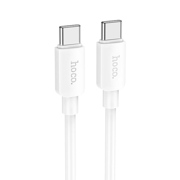 Кабель HOCO X96 Type-C - Type-C 60W 0.25m белый