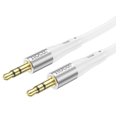 Кабель HOCO UPA22 AUX Jack 3.5 - Jack 3.5 1m белый