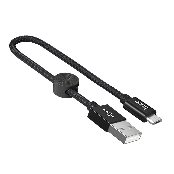 Кабель HOCO X35 Micro-USB 2.4A 0.25m золотой