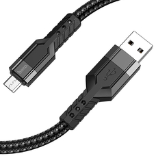 Кабель HOCO U110 USB-A - MicroUSB 2.4A 1,2m черный