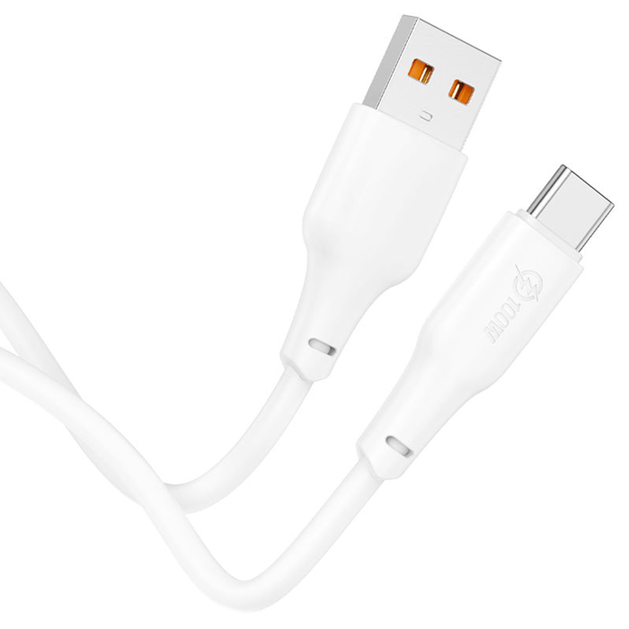 Кабель HOCO X93 USB-A - Type-C 100W 1m белый