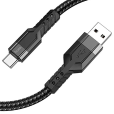 Кабель HOCO U110 USB-A - Type-C 2.4A 1,2m черный