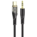 Кабель HOCO UPA25 AUX Jack 3.5 - Type-C 1m черный