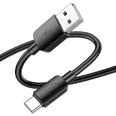 Кабель HOCO X96 USB-A - Type-C 27W 0.25m черный
