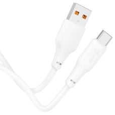 Кабель HOCO X93 USB-A - Type-C 100W 1m белый