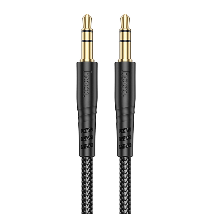 Кабель HOCO UPA24 AUX Jack 3.5 - Jack 3.5 1m черный