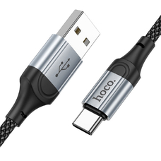 Кабель HOCO X102 USB-A - Type-C 3A 1m черный