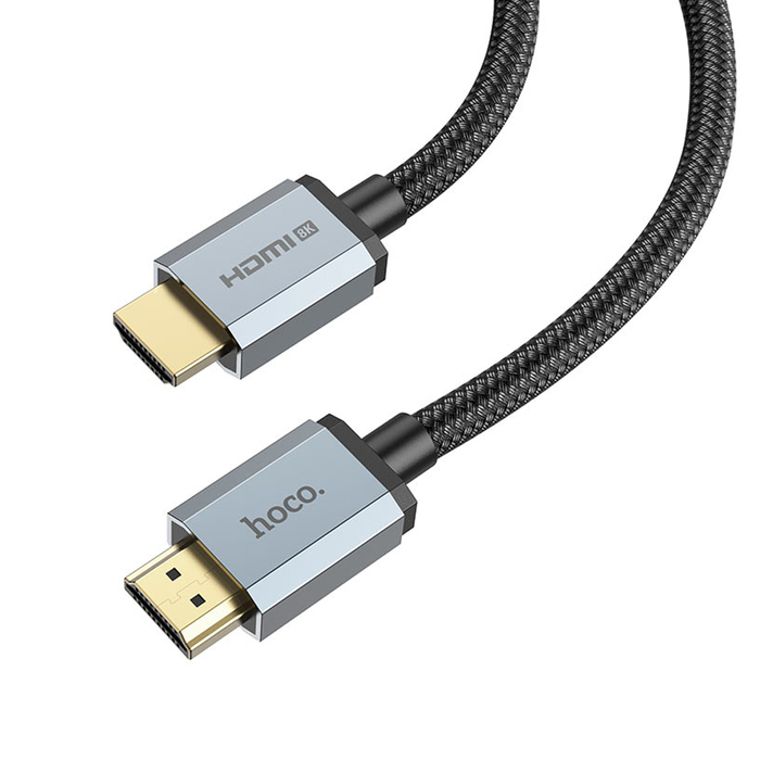 Кабель видео Hoco US03 c HDMI на HDMI 4k 60Hz 1m черный