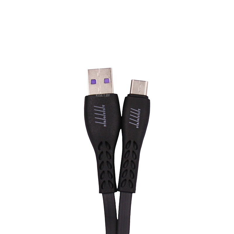 Кабель Profit QY-41 USB-Type-C 1m 3A черный Кабель Profit QY-41 USB-Type-C 1m 3A черный