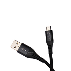 Кабель Profit QY-12 USB-microUSB 1.2m 2.4A черный