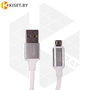 Кабель Profit QY-18 USB-microUSB 1m 3A белый