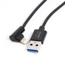 Кабель PROFIT M073-i6 Угловой USB-A - Lightning 1m 3А черный