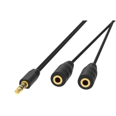 Разветвитель для наушников Ritmix RAS-100 3,5mm 1m
