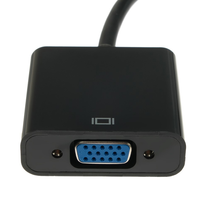 Переходник-адаптер видео Ritmix RCC-155 VGA(M) - HDMI(F) черный