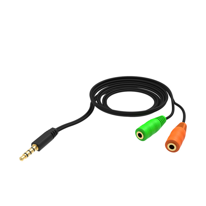 Разветвитель для наушников Ritmix RAS-110 3,5mm 1m