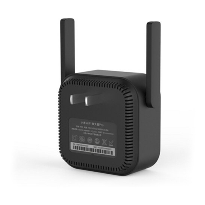 Усилитель-ретранслятор сигнала Xiaomi Mi Wi-Fi Amplifier Pro черный китайская версия