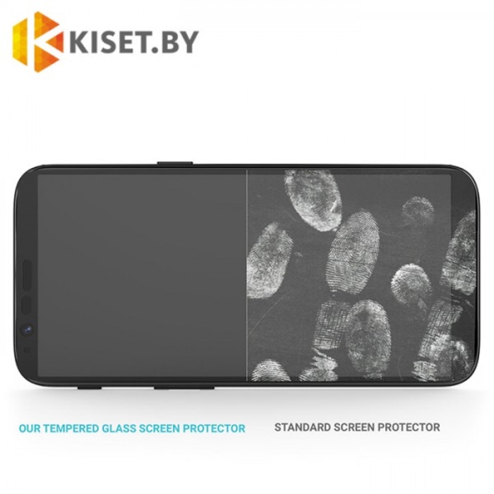 Защитное стекло на весь экран для Asus RogPhone (ZS600KL) черное