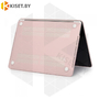 Чехол-накладка пластиковый для MacBook Air 13" (2010-2017) матовый розовый