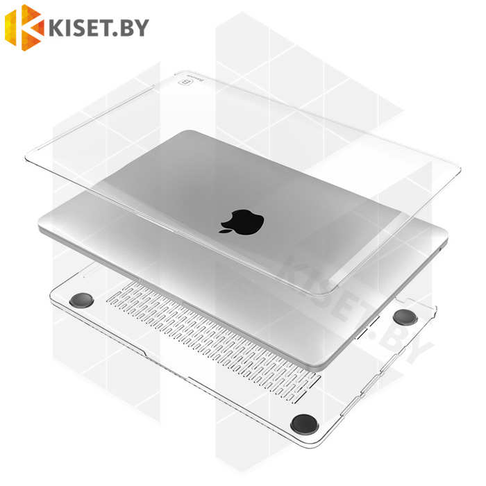 Чехол-накладка пластиковый для MacBook 12" матовый черный