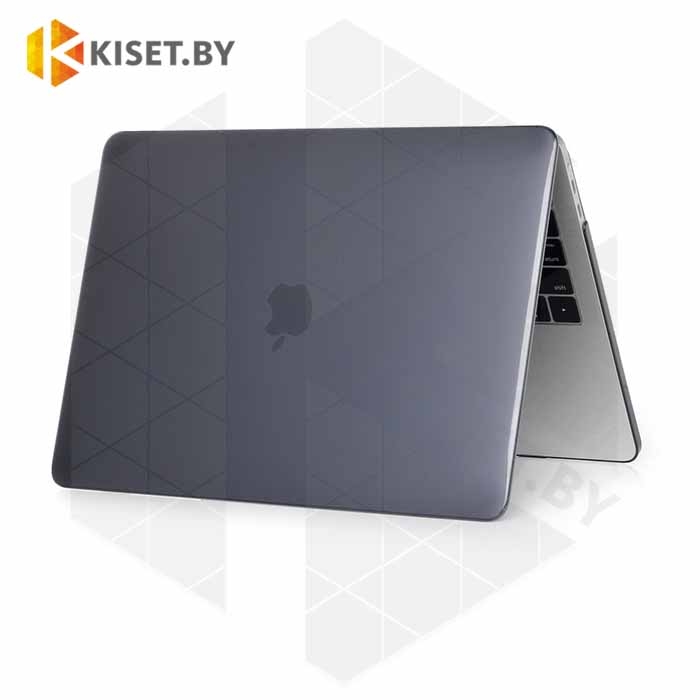 Чехол-накладка пластиковый для MacBook Pro 13" (2015) матовый черный
