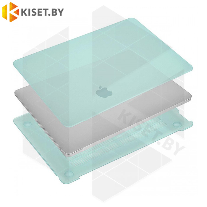 Чехол-накладка пластиковый для MacBook Air 13" (2018 - 2019) матовый мятный