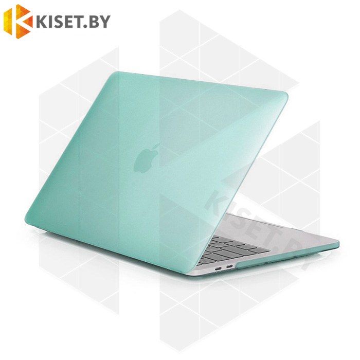 Чехол-накладка пластиковый для MacBook Air 13" (2018 - 2019) матовый мятный