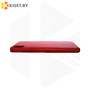 Бампер Leather Case для iPhone Xr красный