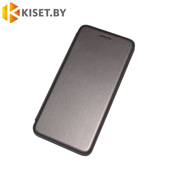 Чехол-книжка Book Case 3D с визитницей для iPhone 7 / 8 Plus графитовый
