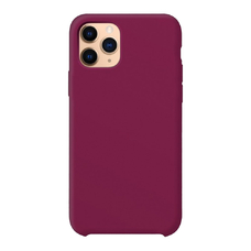 Бампер Silicone Case для iPhone 11 Pro марсала