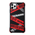 Чехол-накладка противоударный Skinarma Kakudo Apple iPhone 12 / 12 Pro красный