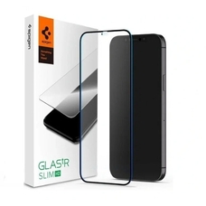 Защитное стекло SPIGEN GLASS FC для IPHONE 12 MINI черный