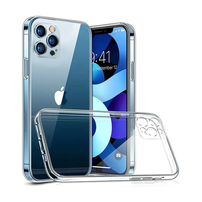 Силиконовый чехол KST SC для Apple iPhone 12 Pro Max прозрачный