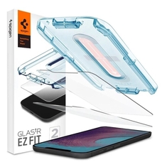 Защитное стекло SPIGEN GLAS.TR EZ FIT для IPHONE 12 PRO MAX прозрачный 2 шт.