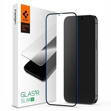Защитное стекло SPIGEN GLASS FC для IPHONE 12 PRO MAX черный