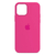 Бампер Silicone Case для iPhone 12 Pro Max фуксия