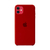 Бампер Silicone Case для iPhone 12 / 12 Pro красный