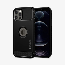 Чехол SPIGEN RUGGED ARMOR для IPHONE 12 / 12 PRO черный