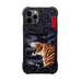 Чехол-накладка противоударный SKINARMA Densetsu Apple iPhone 12 / 12 Pro с карманом тигр