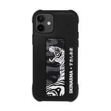 Чехол-накладка противоударный SKINARMA Shinwa Sutando Apple iPhone 12 / 12 Pro с подставкой Тигр