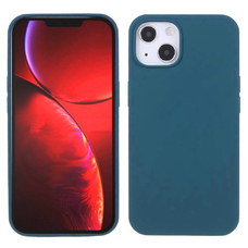 Бампер Silicone Case с Magsafe для iPhone 13 космический синий
