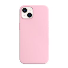 Бампер Silicone Case с Magsafe для iPhone 13 розовый