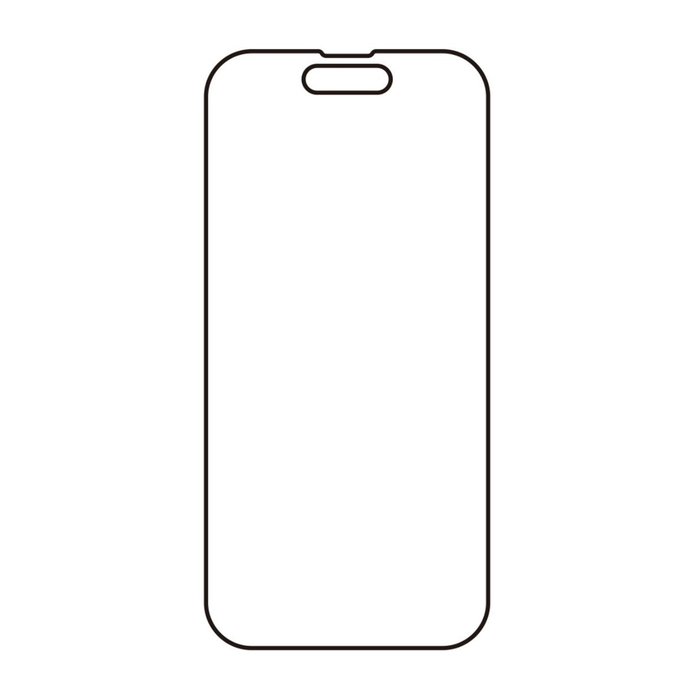 Защитная гидрогелевая пленка KST HG Apple iPhone 15 Plus на весь экран прозрачная