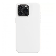 Бампер KST Silicone Case для iPhone 15 Pro Max белый