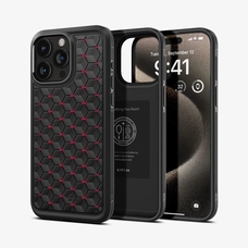 Чехол SPIGEN CRYO ARMOR для IPHONE 15 PRO MAX черно-красный