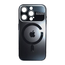 Пластиковый чехол AutoFocus с Magsafe для Apple Iphone 15 Pro черный