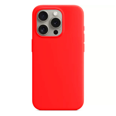Бампер KST Silicone Case для iPhone 15 Pro красный